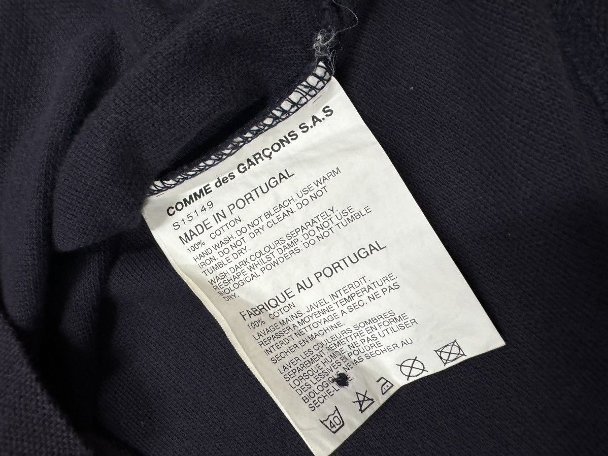 Comme des Garcons Homme Plus × Comme des Garcons SHIRT Comme Des Garçons Shirt Polo Tee Size US S / EU 44-46 / 1 - 13 Thumbnail