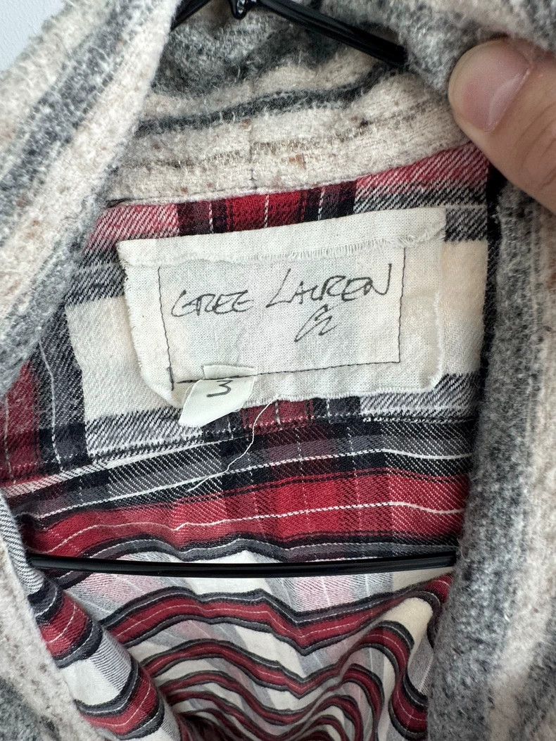 Greg Lauren greg lauren Flannel check Taoist robe shirt jacket 2502-Ne Size US M / EU 48-50 / 2 - 3 Thumbnail