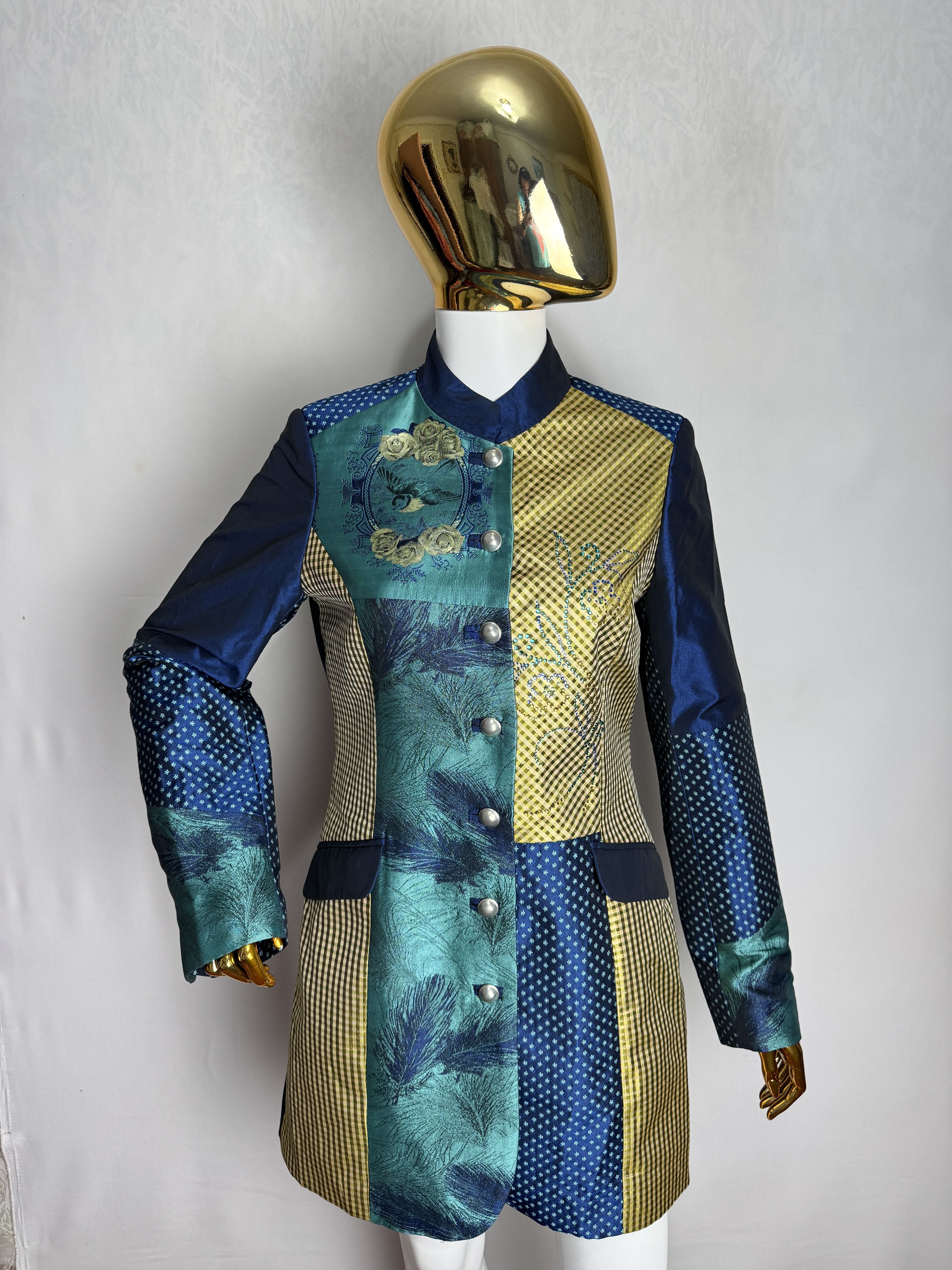 Designer × Other ALPIN women’s Austrian patchwork long jacket Size S / US 4 / IT 40 - 5 Thumbnail