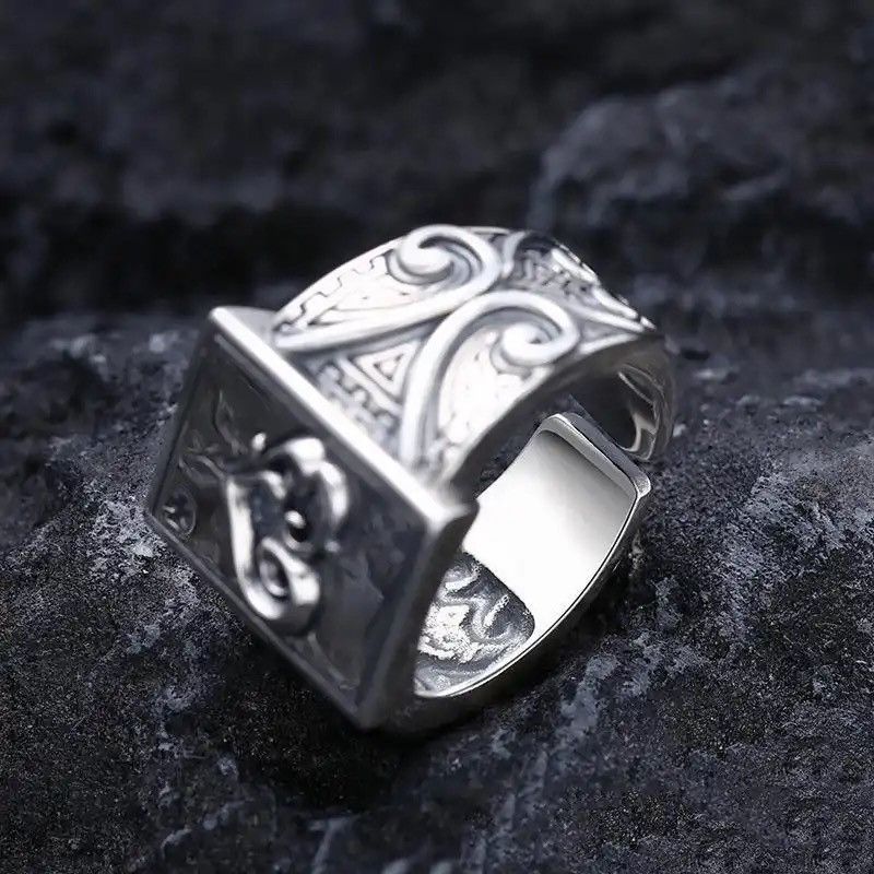 Jewelry × Vintage Vintage Gothic Poker Rings Size ONE SIZE - 2 Thumbnail