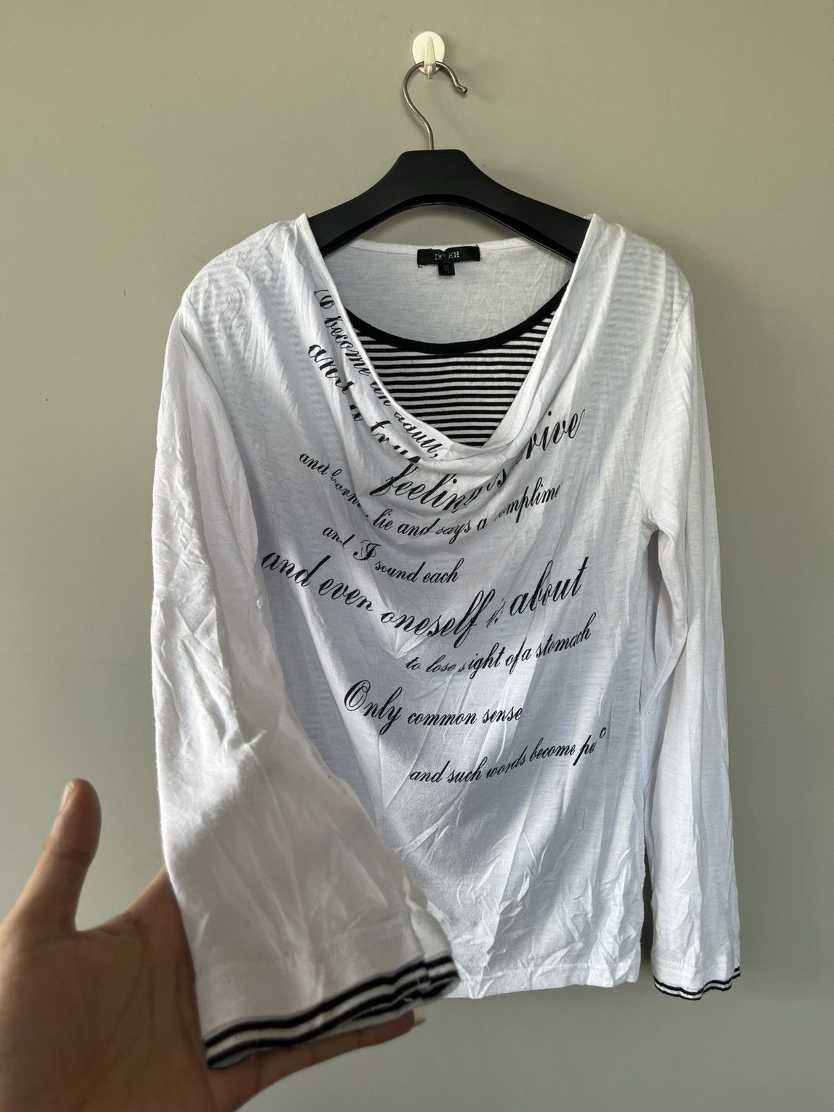 14th Addiction JAPANESE DOPEH POEM DOUBLE LAYER GOTHIC SEDITIONARIES PUNK Size US M / EU 48-50 / 2 - 4 Thumbnail