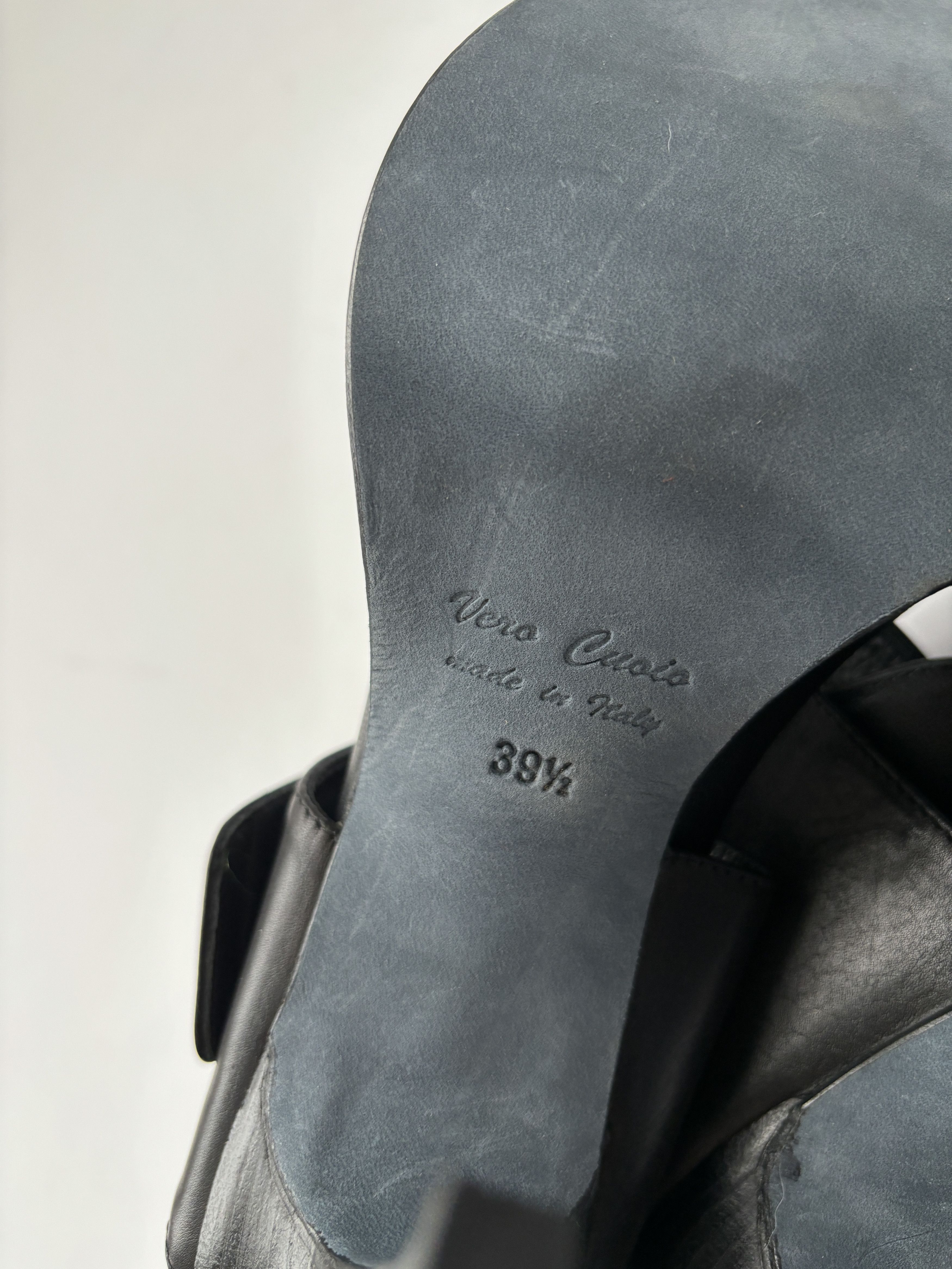 Ann Demeulemeester ⚡️QUICK SALE⚡️Ann Demeulemeester Black Heeled Sandals Size US 9.5 / IT 39.5 - 9 Thumbnail