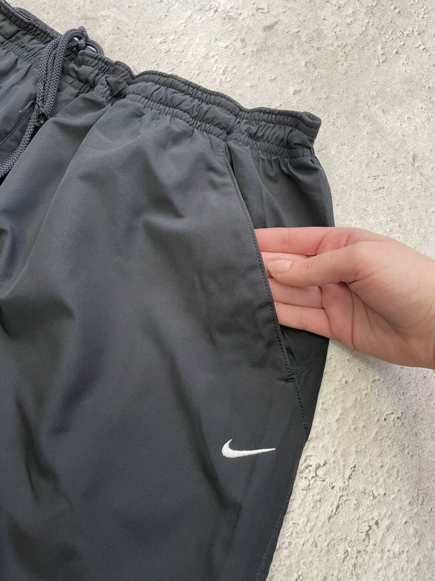 Nike Nike drill nylon track suit pants TN baggy fit y2k Size US 35 - 3 Thumbnail