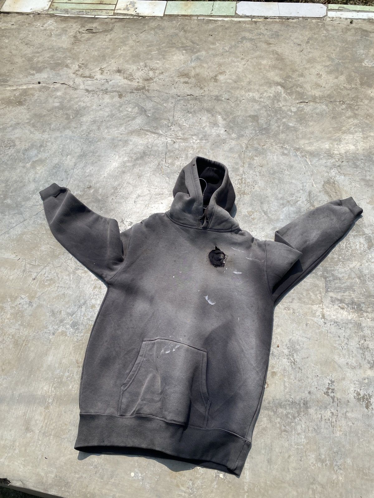 Vintage 💸BINDING ACCEPTED 💸Sun Faded Crazy vintage hoodie Size US XL / EU 56 / 4 - 6 Thumbnail