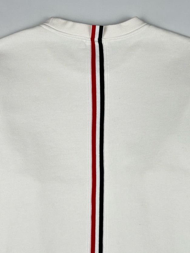 Thom Browne Thom Loopback Center Back Stripe Crewneck Pullover Size US M / EU 48-50 / 2 - 9 Thumbnail
