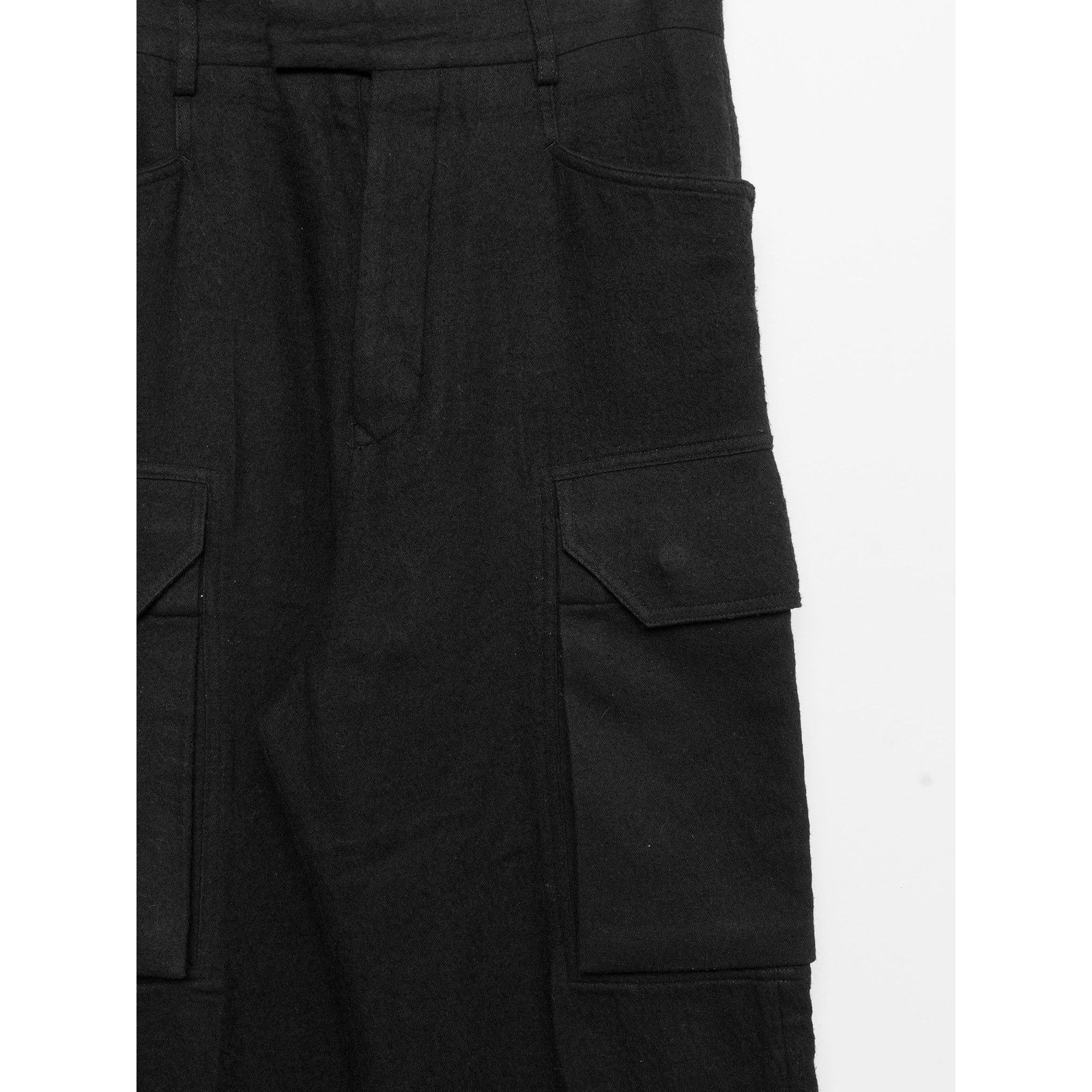 Rick Owens Gethsemane Wool Flat Cargo Pants Size US 30 / EU 46 - 2 Thumbnail