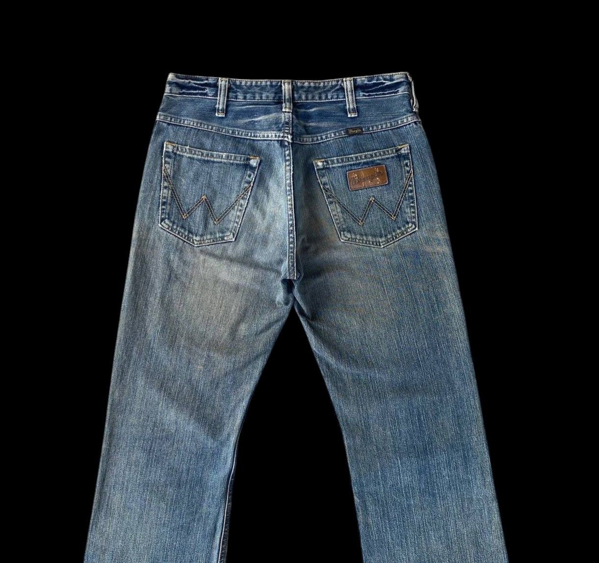 Wrangler VINTAGE WRANGLER 70s STYLE COWBOY BOOTCUT MUDWASH DENIM Size US 30 / EU 46 - 9 Thumbnail