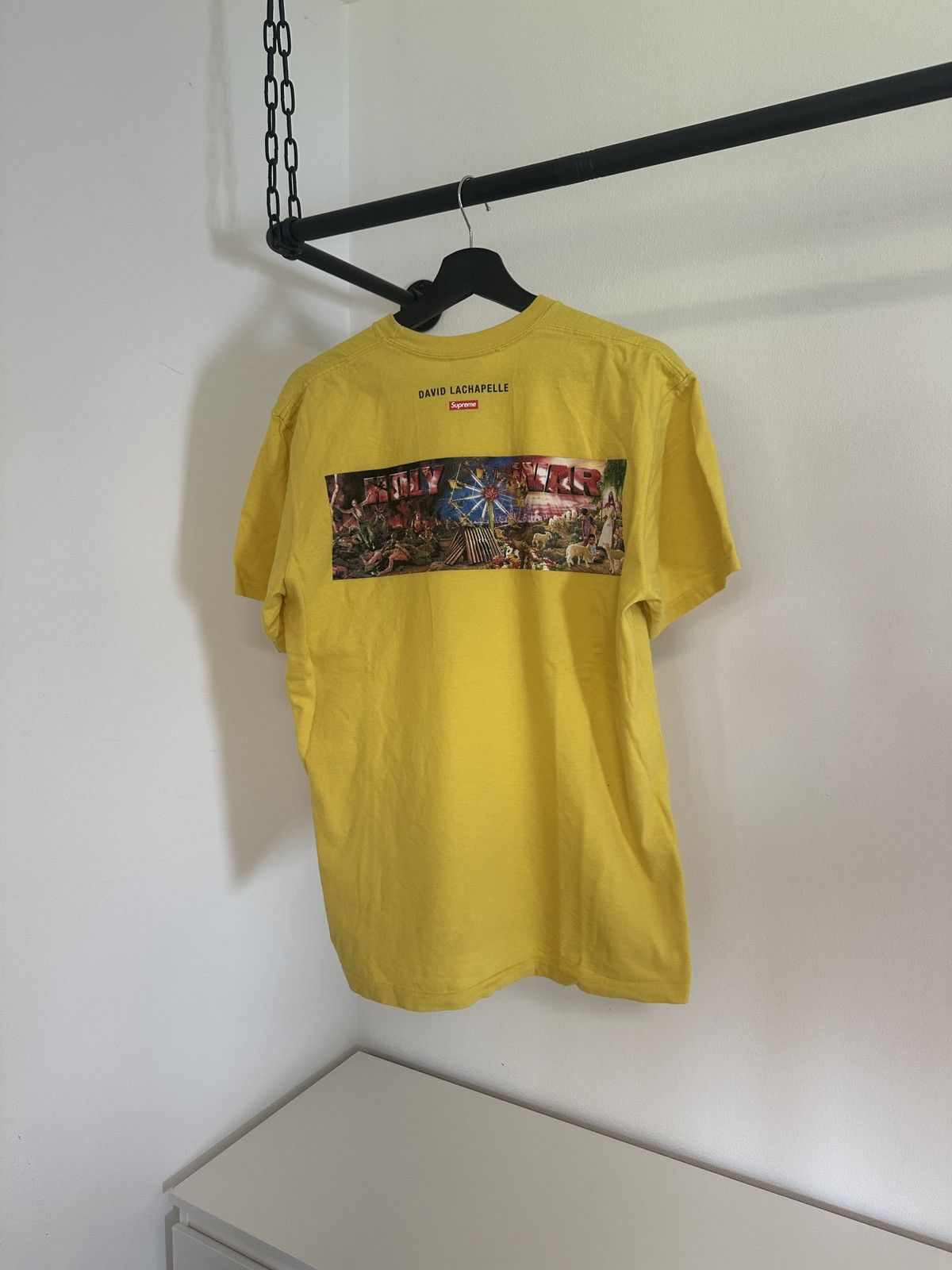 Supreme Supreme Holy War Tee Yellow Size US M / EU 48-50 / 2 - 3 Thumbnail