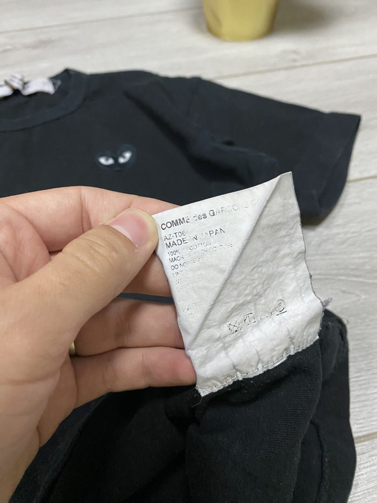 CDG by Comme des Garcons PLAY heart Comme des garçons vintage t-shirt Size US M / EU 48-50 / 2 - 6 Thumbnail