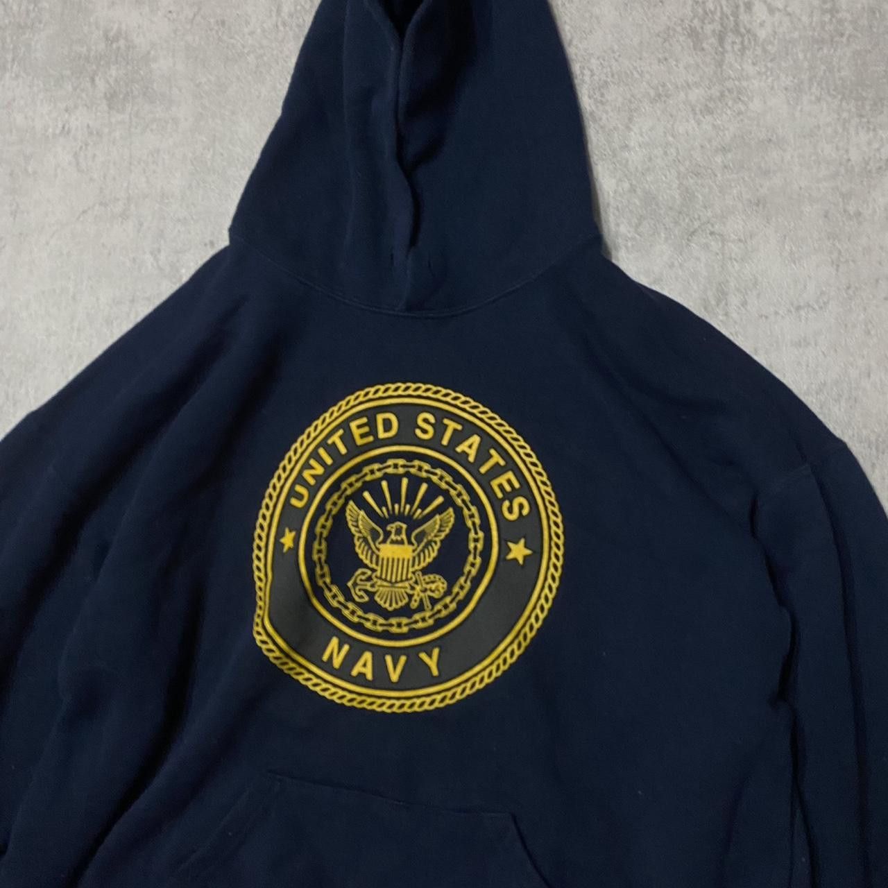 Other Navy blue hoodie with gold details, featuring a unique Size US L / EU 52-54 / 3 - 2 Thumbnail