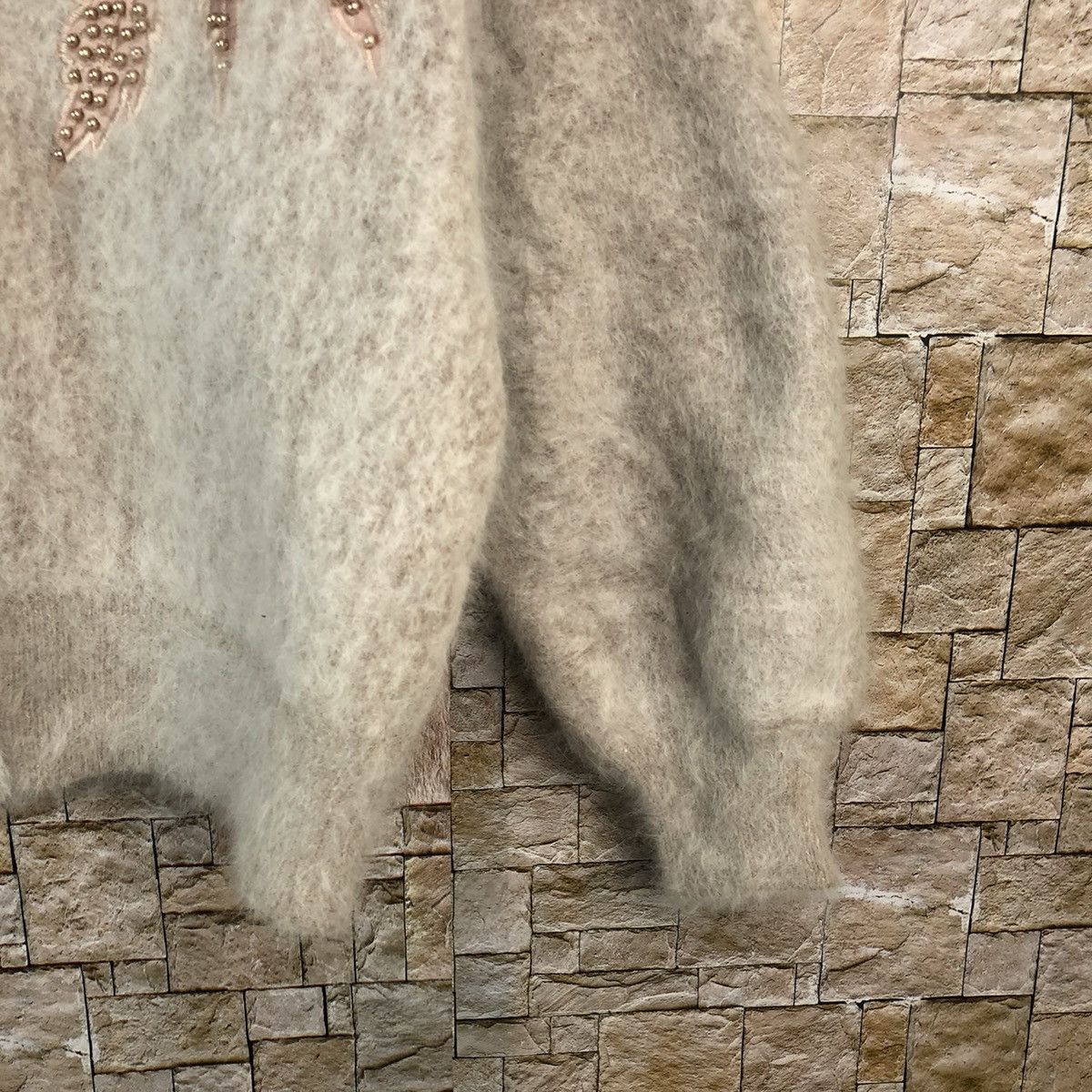 Japanese Brand Japan vintage mohair fur shaggy Cardigan Knitwear #A1232 Size S / US 4 / IT 40 - 8 Thumbnail