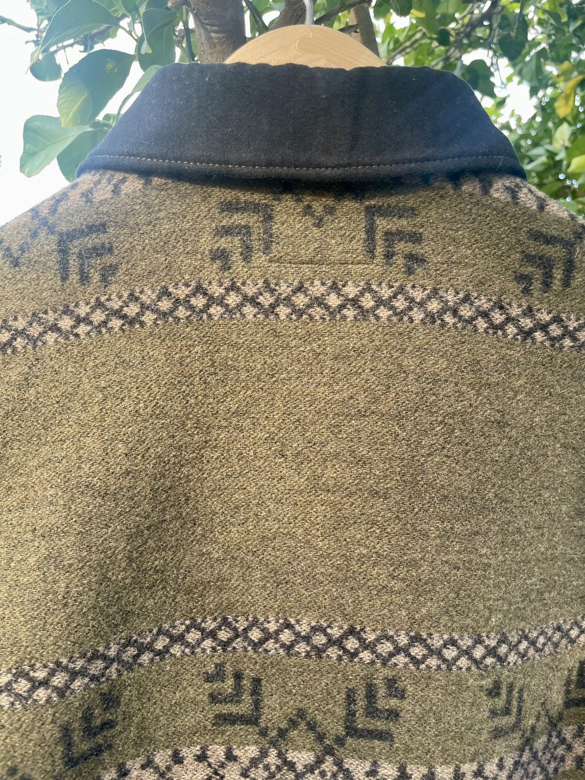 RRL Ralph Lauren RRL Ralph Lauren Western Jacquard Jacket Wool Olive Size US XS / EU 42 / 0 - 7 Thumbnail