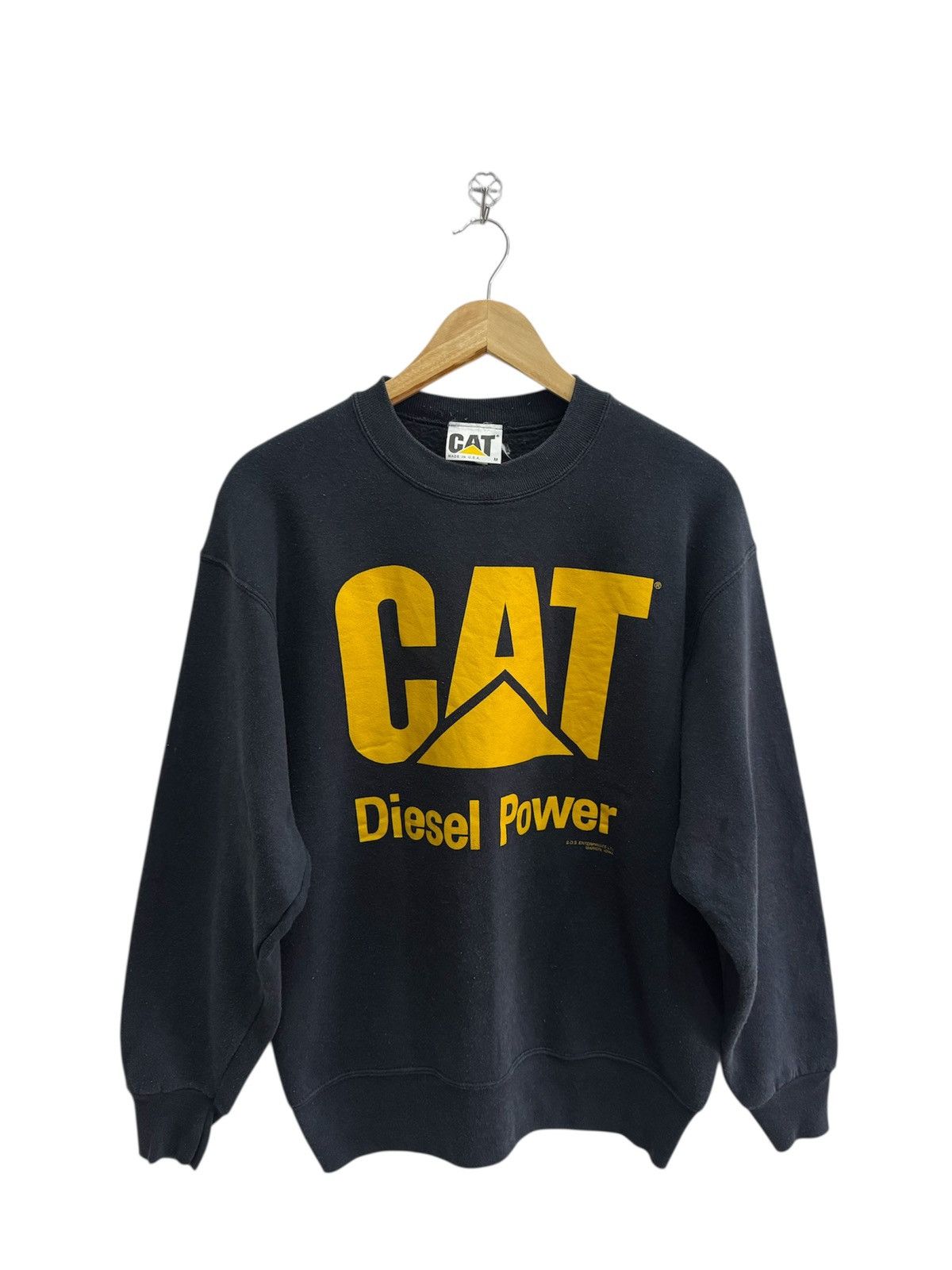 Caterpillar Vintage 80’s CAT Caterpillar Big Logo Made in USA Size US M / EU 48-50 / 2 - 1 Thumbnail