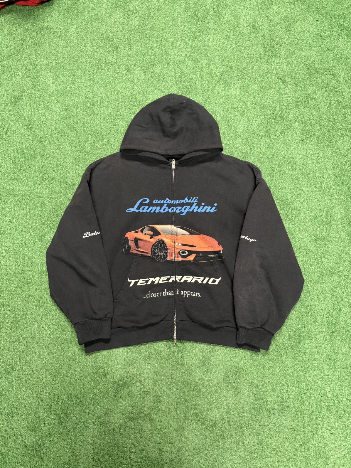 Balenciaga Balenciaga lamborghini zip up hoodie Size US L / EU 52-54 / 3 - 1 Thumbnail