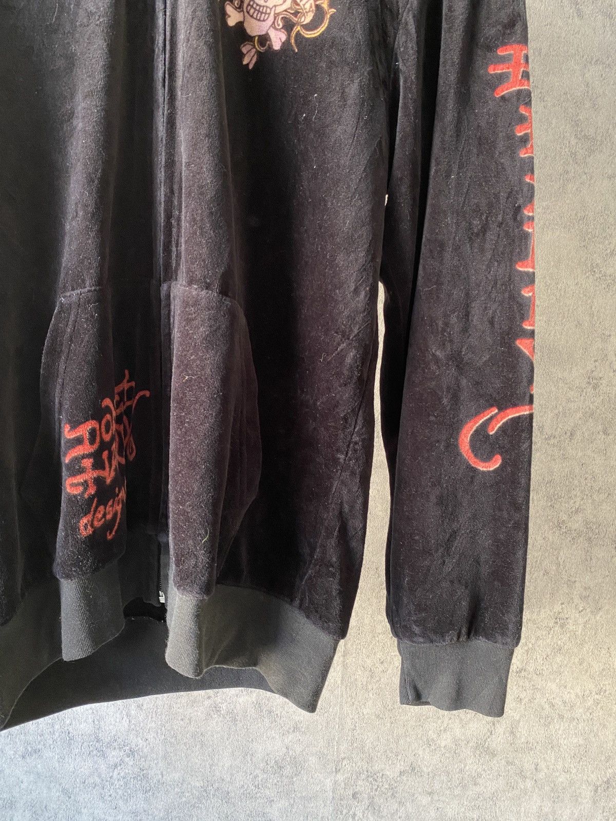 Ed Hardy Ed Hardy Velvet Hoodie Size US M / EU 48-50 / 2 - 7 Thumbnail