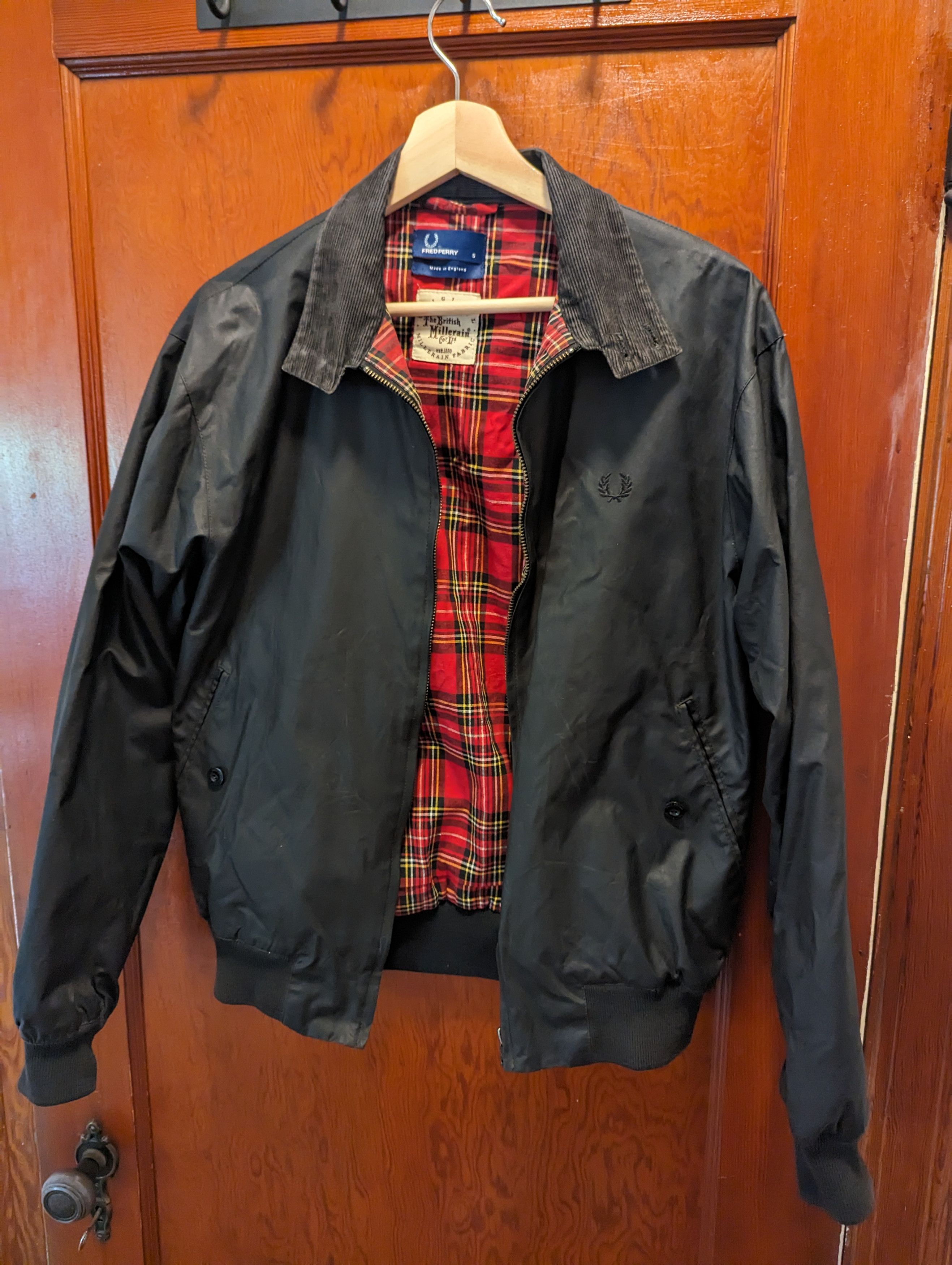 Fred Perry Fred Perry waxed canvas jacket small Size US S / EU 44-46 / 1 - 4 Thumbnail