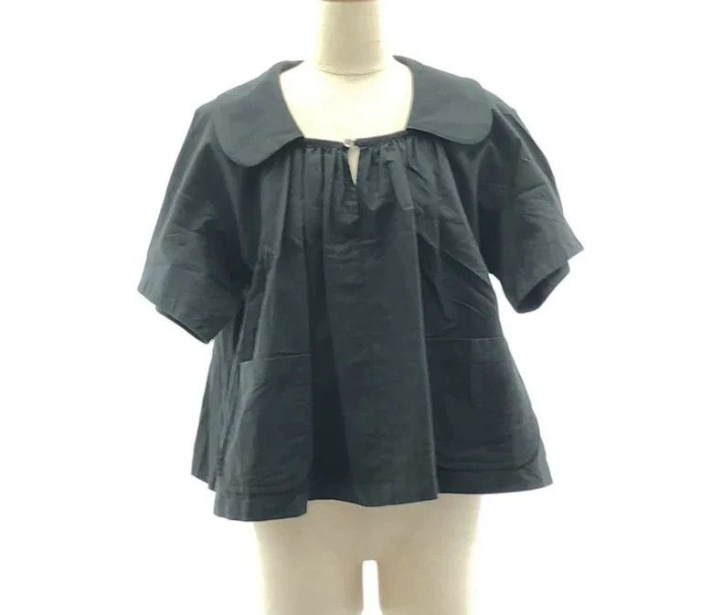 Comme des Garcons Comme Des Garcons Retro Doll Collar Half Sleeve Shirt Size S / US 4 / IT 40 - 1 Thumbnail