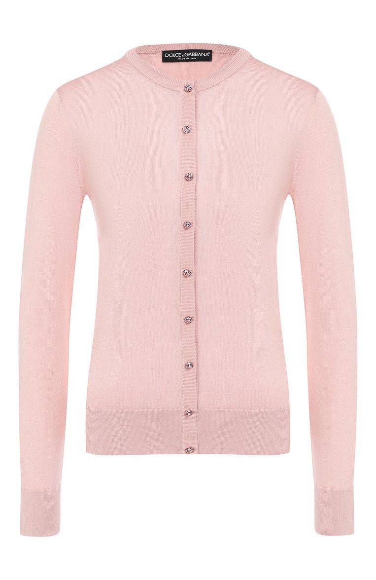 Dolce & Gabbana o1y0925 Cardigan in Antique Rose Size XS / US 0-2 / IT 36-38 - 1 Thumbnail