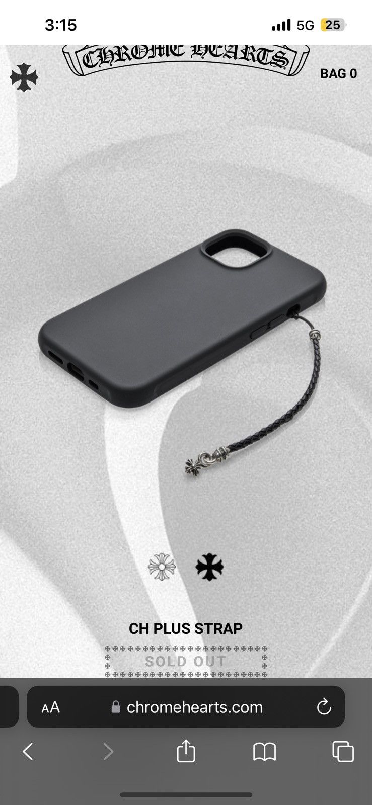 Chrome Hearts Chrome Hearts Plus Strap (Phone Case Accessory) Size ONE SIZE - 12 Thumbnail