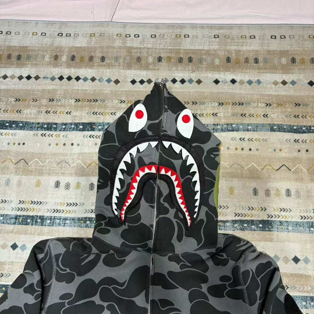 Bape BAPE CAMO FULL ZIP HOODIE Size US M / EU 48-50 / 2 - 3 Thumbnail