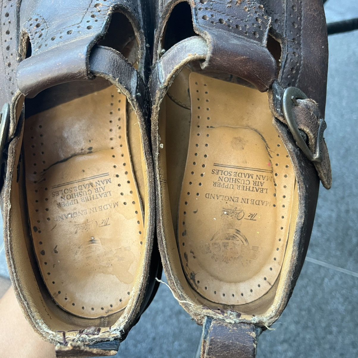 Dr. Martens (LAST DROP) Vintage Dr. Martens Wingtip Buckle Mary Jane Size US 8 / EU 41 - 6 Thumbnail