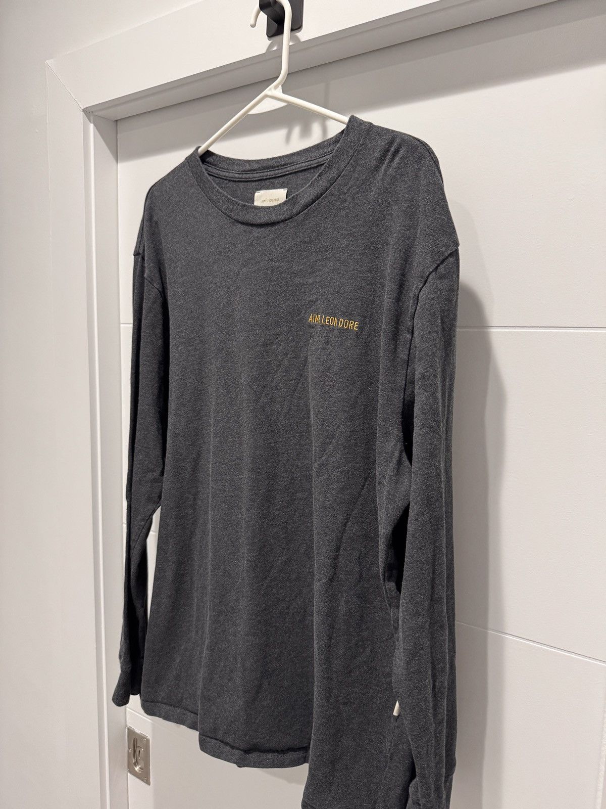 Aime Leon Dore Aime Leon Dore ALD Mens Dark Grey Logo Tee Size XXL 2XL Size US XXL / EU 58 / 5 - 3 Thumbnail