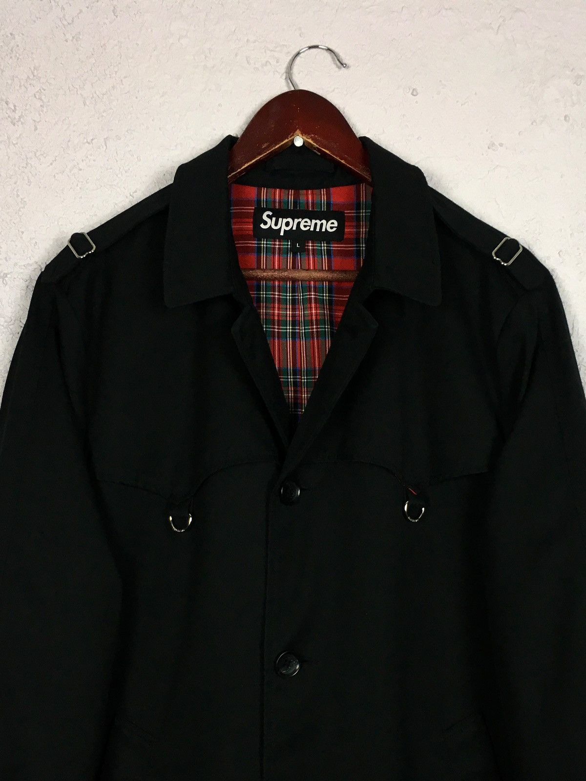 trench jacket SUPREME D-Ring Coat d ring vintage classic y2k