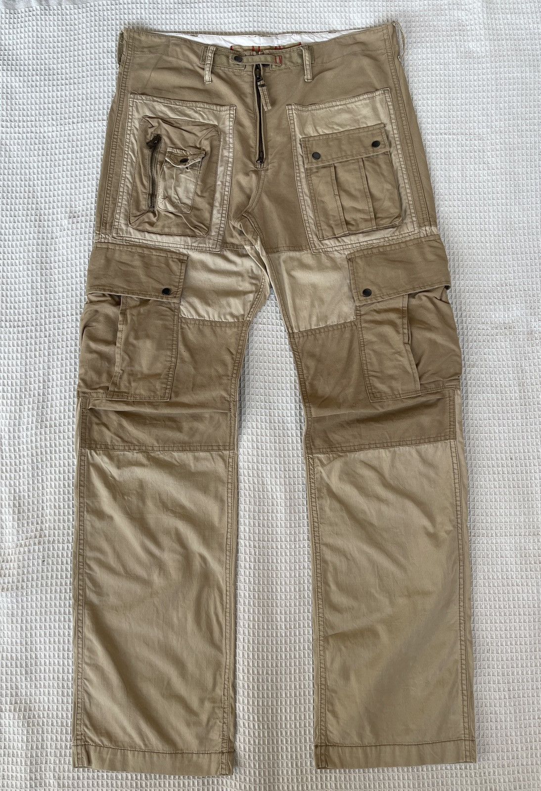 Vintage90s🔥AVIREX✖️EQUIPMENT🔥Patchworks Pocket Cargo Pants