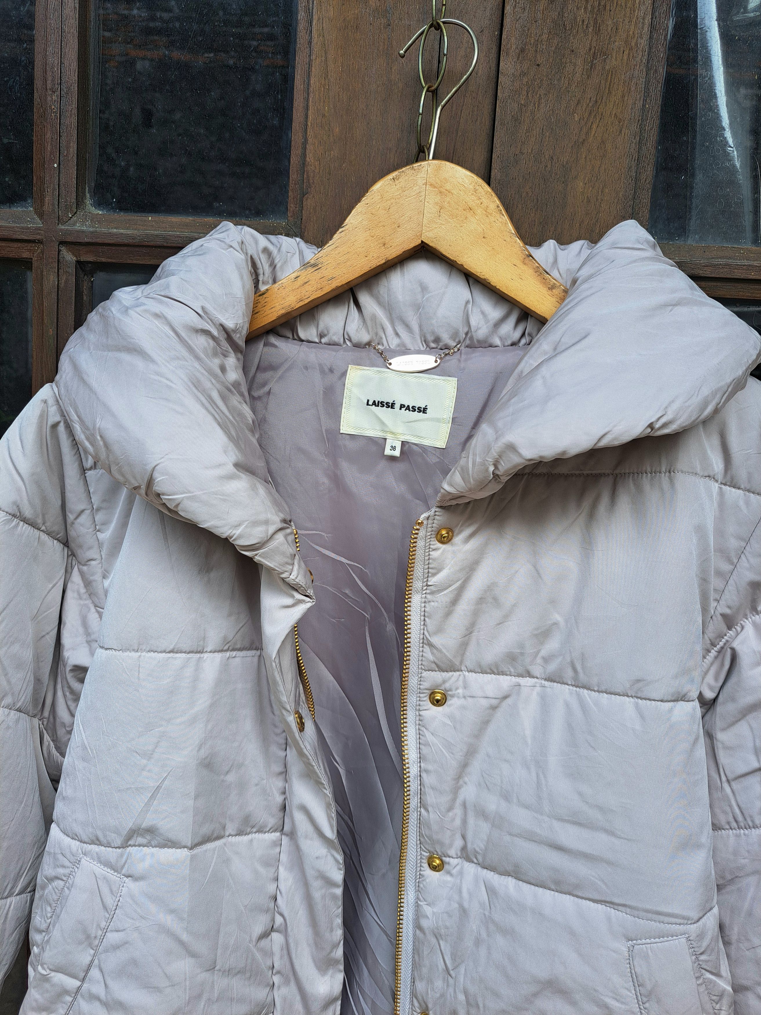 Japanese Brand Laisse Passe Down Jacket Womens Boxy Size 36 Size S / US 4 / IT 40 - 3 Thumbnail