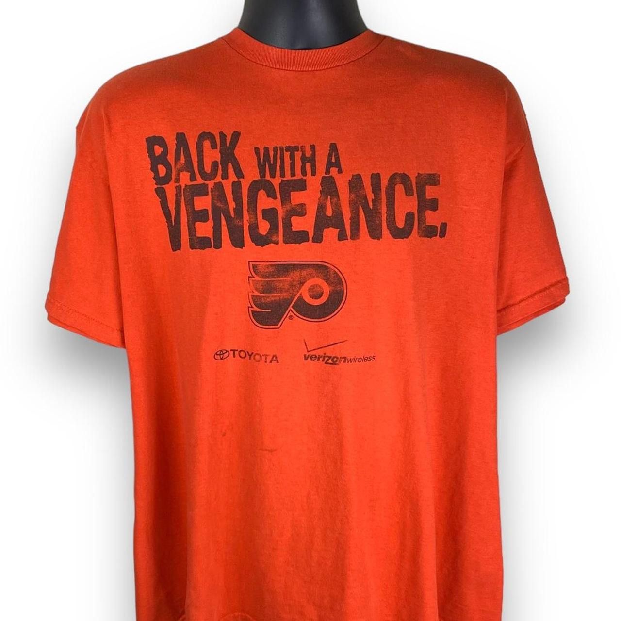 NHL × Vintage Vintage Fruit of the Loom NHL Flyers Hockey Sports Tshirt Size US XL / EU 56 / 4 - 1 Thumbnail