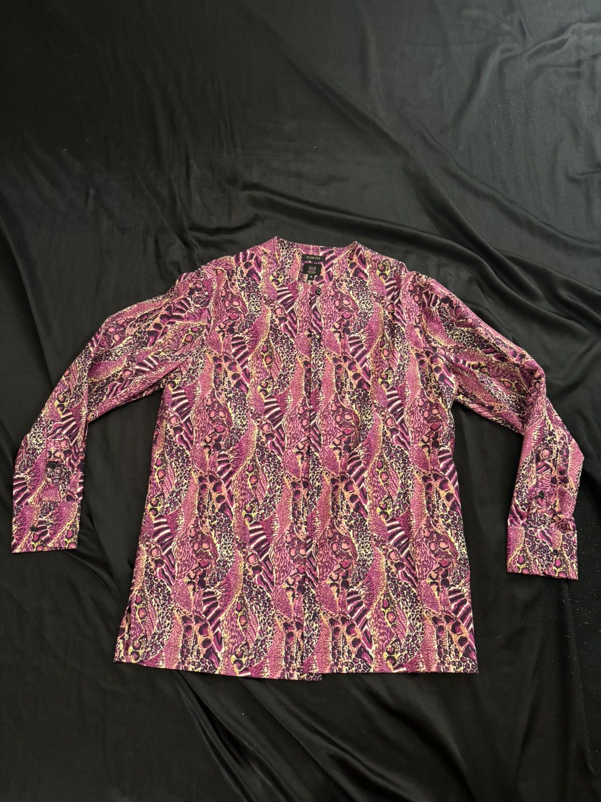Japanese Brand New world royalty Pink Button Up Size US XL / EU 56 / 4 - 1 Thumbnail