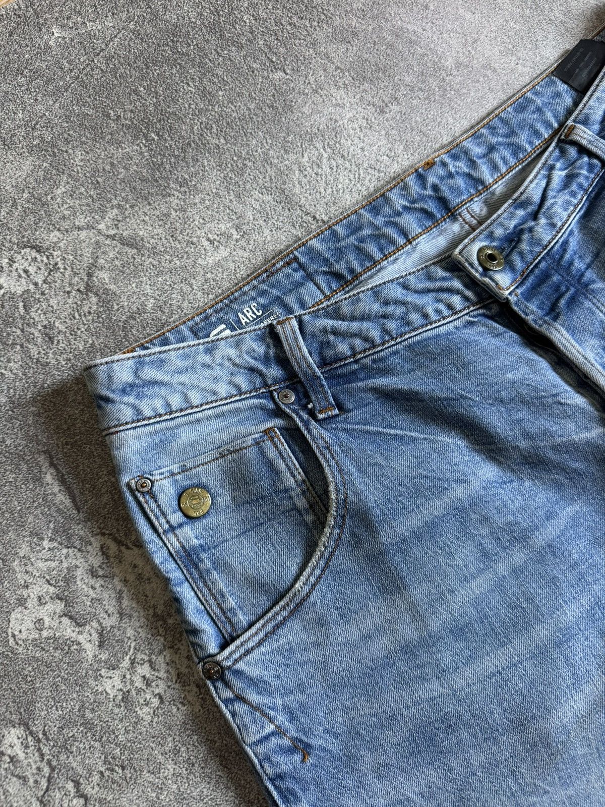 G-Star G star raw 34/36 ARC 3D tapered denim pants jeans trousers Size US 34 / EU 50 - 10 Thumbnail