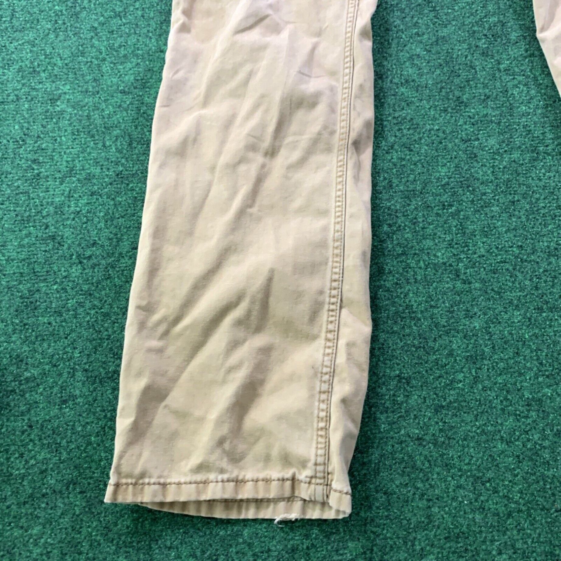 Vintage Levi Strauss & Co. Jean's Beige/Brown 34/34 work pants Size US 34 / EU 50 - 3 Thumbnail