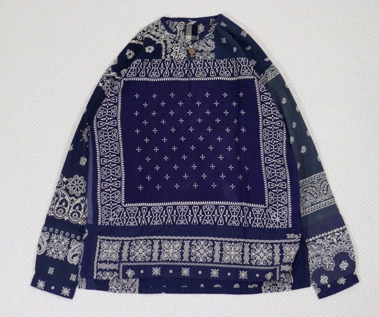 Visvim Visvim ICT 17ss Kerchief Tunic Bandana Shirt | Grailed