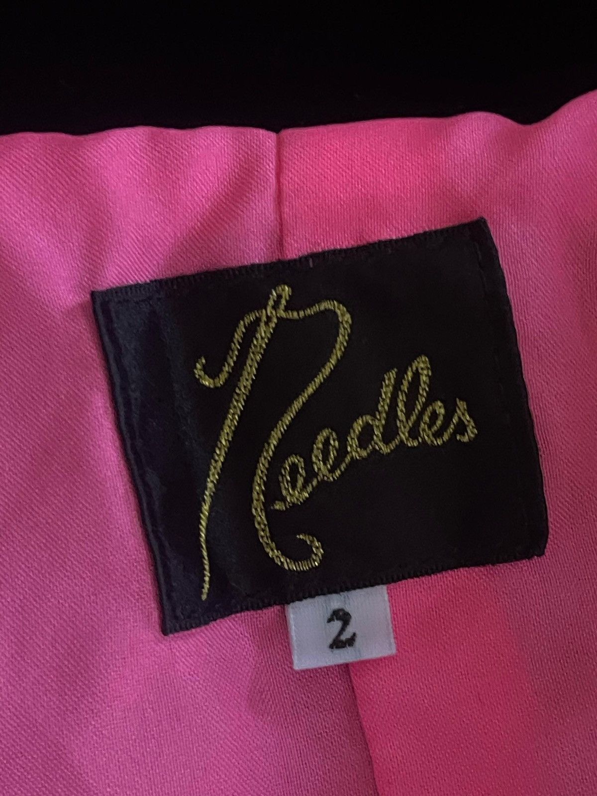 Beams Japan × Needles × Nepenthes Needles x Beams (China Collection) Cheongsam Velvet Jacket Size M / US 6-8 / IT 42-44 - 18 Thumbnail