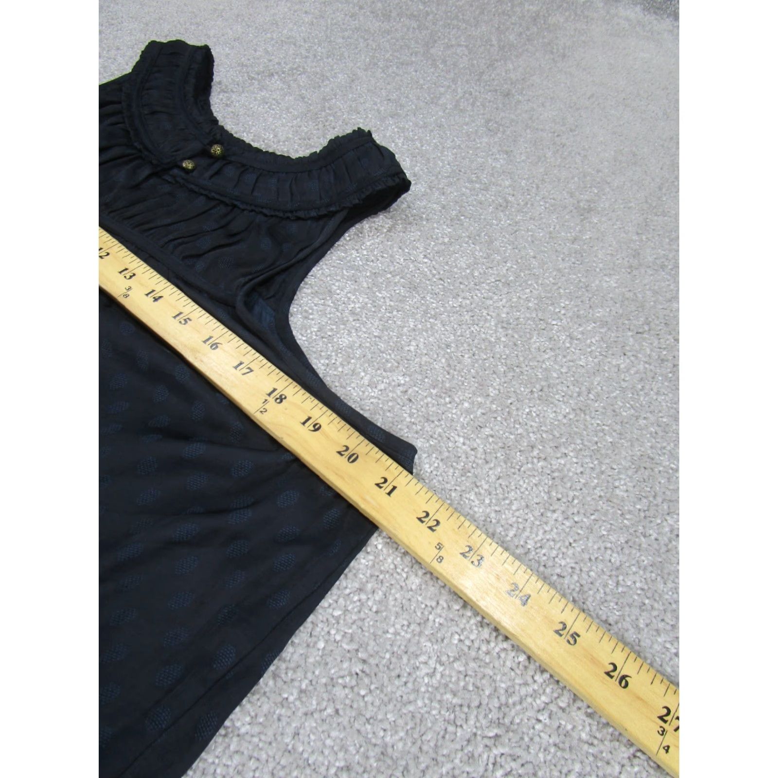 Vintage VINTAGE Maeve Shirt Womens 12 Black Polka Dot Cami NEW Size XL / US 12-14 / IT 48-50 - 5 Thumbnail