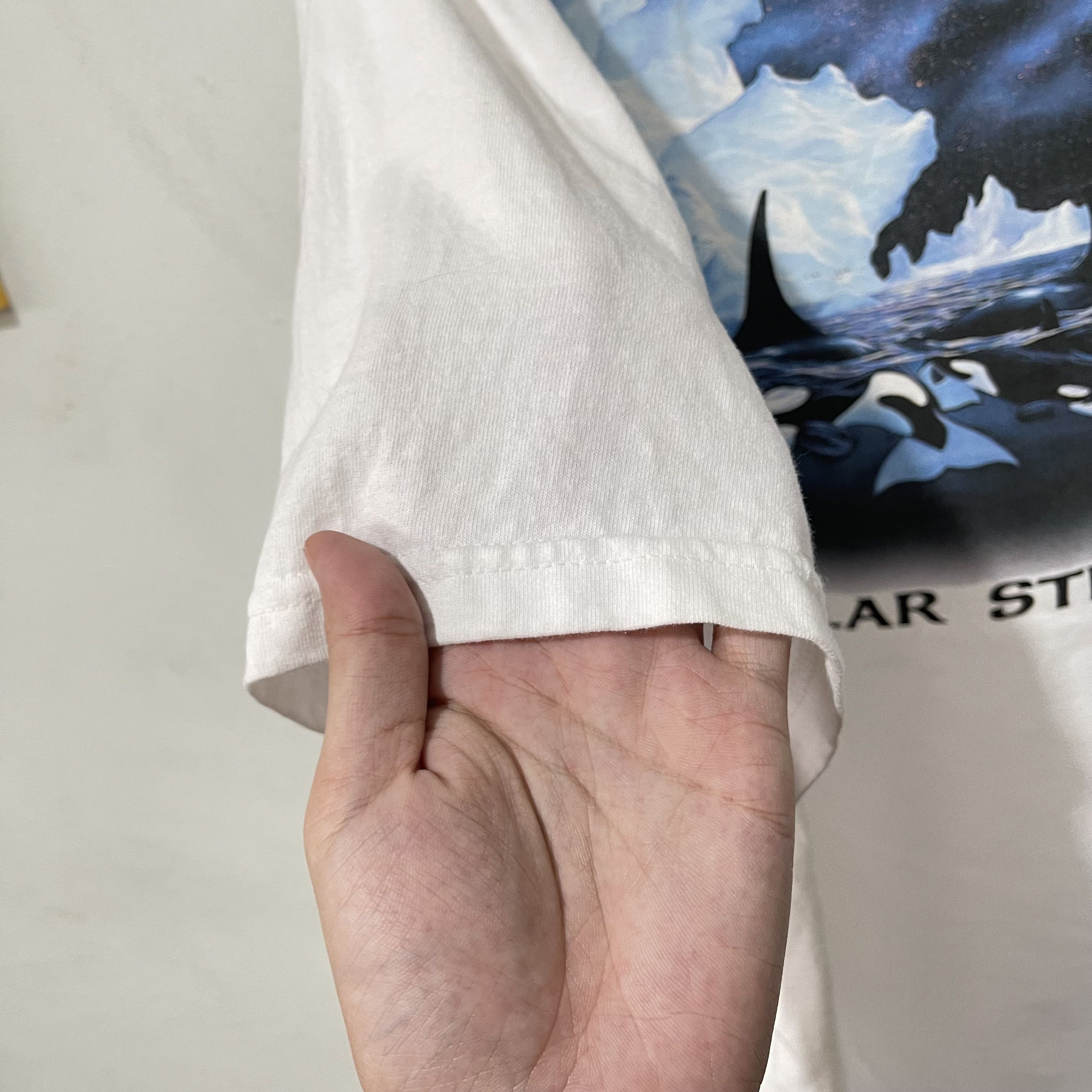 Vintage Vintage 90s Polar Strollers Orca Whale T-Shirt Size US XL / EU 56 / 4 - 6 Thumbnail