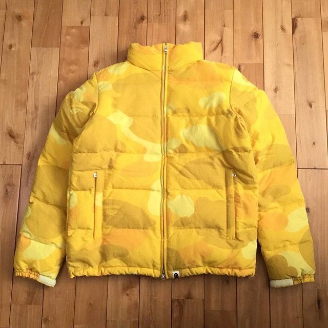 Bape × Nigo BAPE Giant camo yellow Puffer Down Jacket a bathing ape NIGO Size US M / EU 48-50 / 2 - 1 Thumbnail