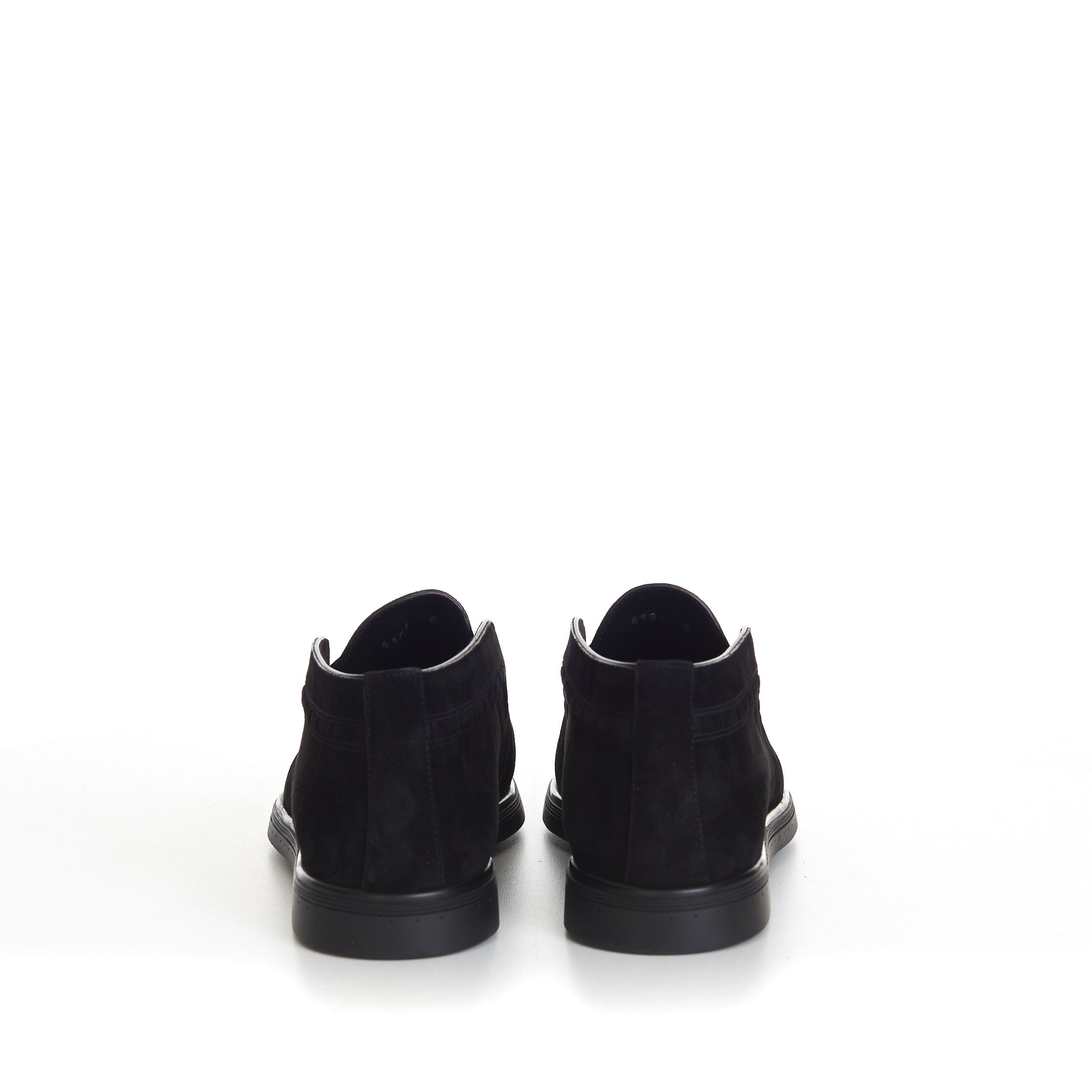 Stefano Ricci Black Ankle Suede Loafers With Rubber Soles Size US 9 / EU 42 - 6 Thumbnail