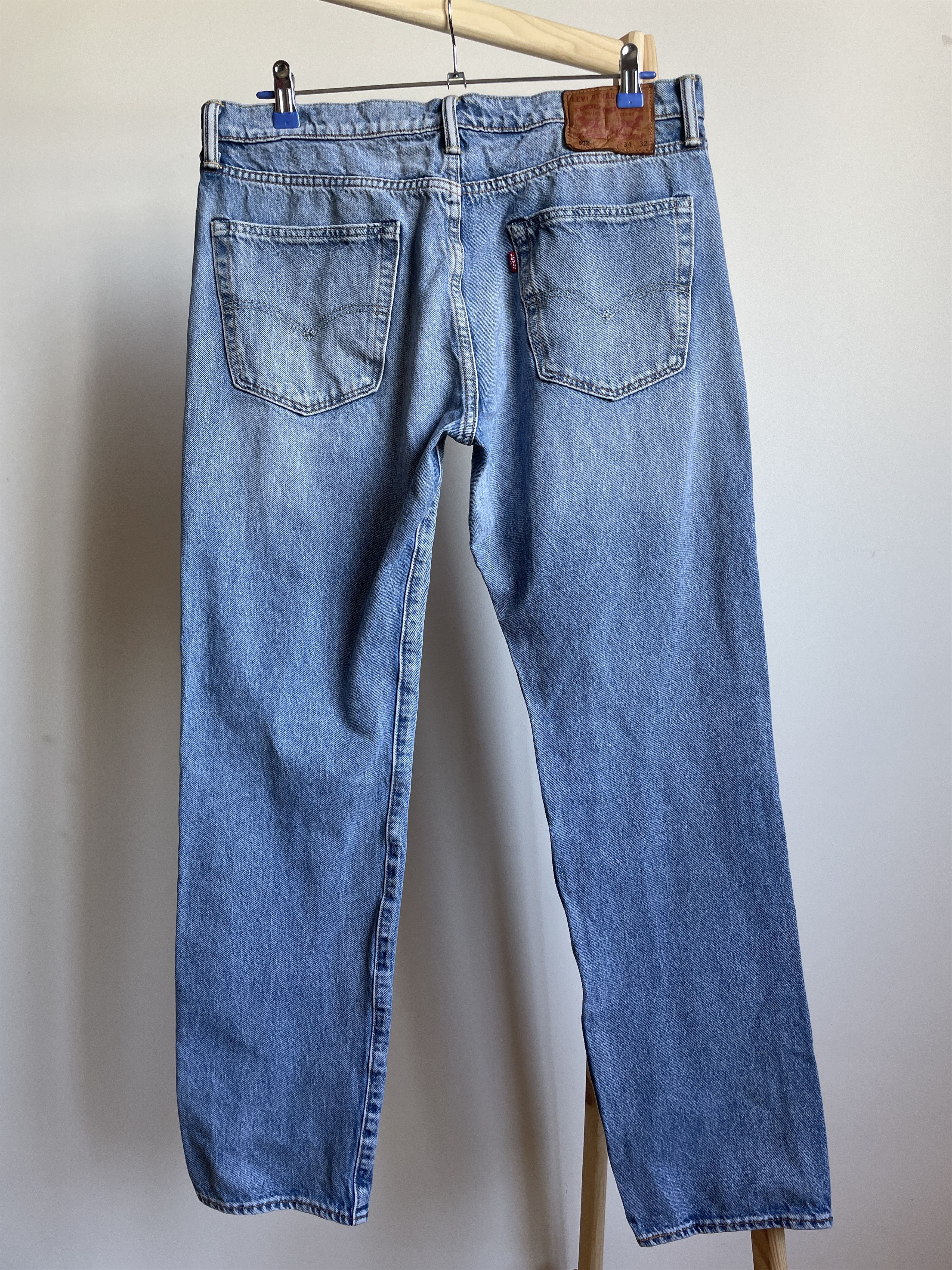 Levi's Levi's 502 Patchwork Denim Size 34x32 Size US 34 / EU 50 - 2 Thumbnail