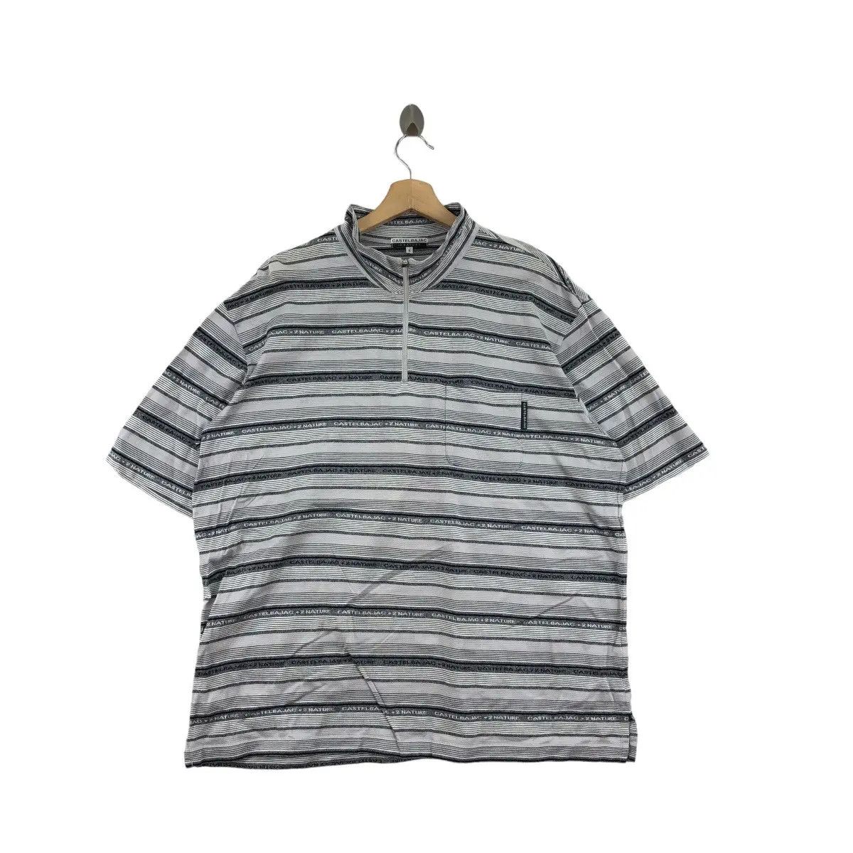Jean Charles De Castelbajac Vtg 90’ CASTELBAJAC 2 NATURE Oversized Monogram Tee Shirt Size XXL / US 16-18 / IT 52-54 - 1 Thumbnail