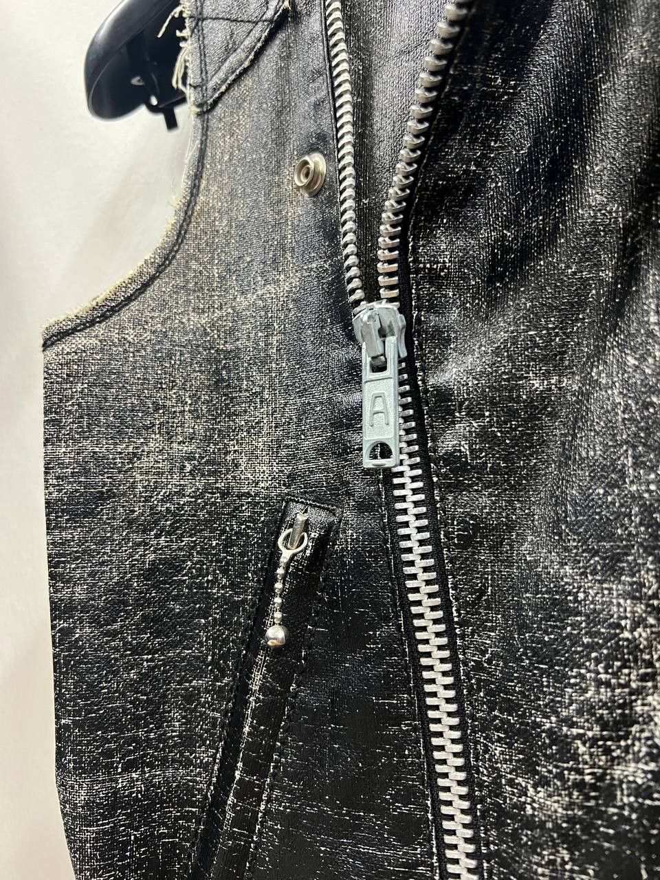 Junya Watanabe SS03 Junya Watanabe Man X Lewis Leathers Waxed Denim Vest Size US S / EU 44-46 / 1 - 3 Thumbnail