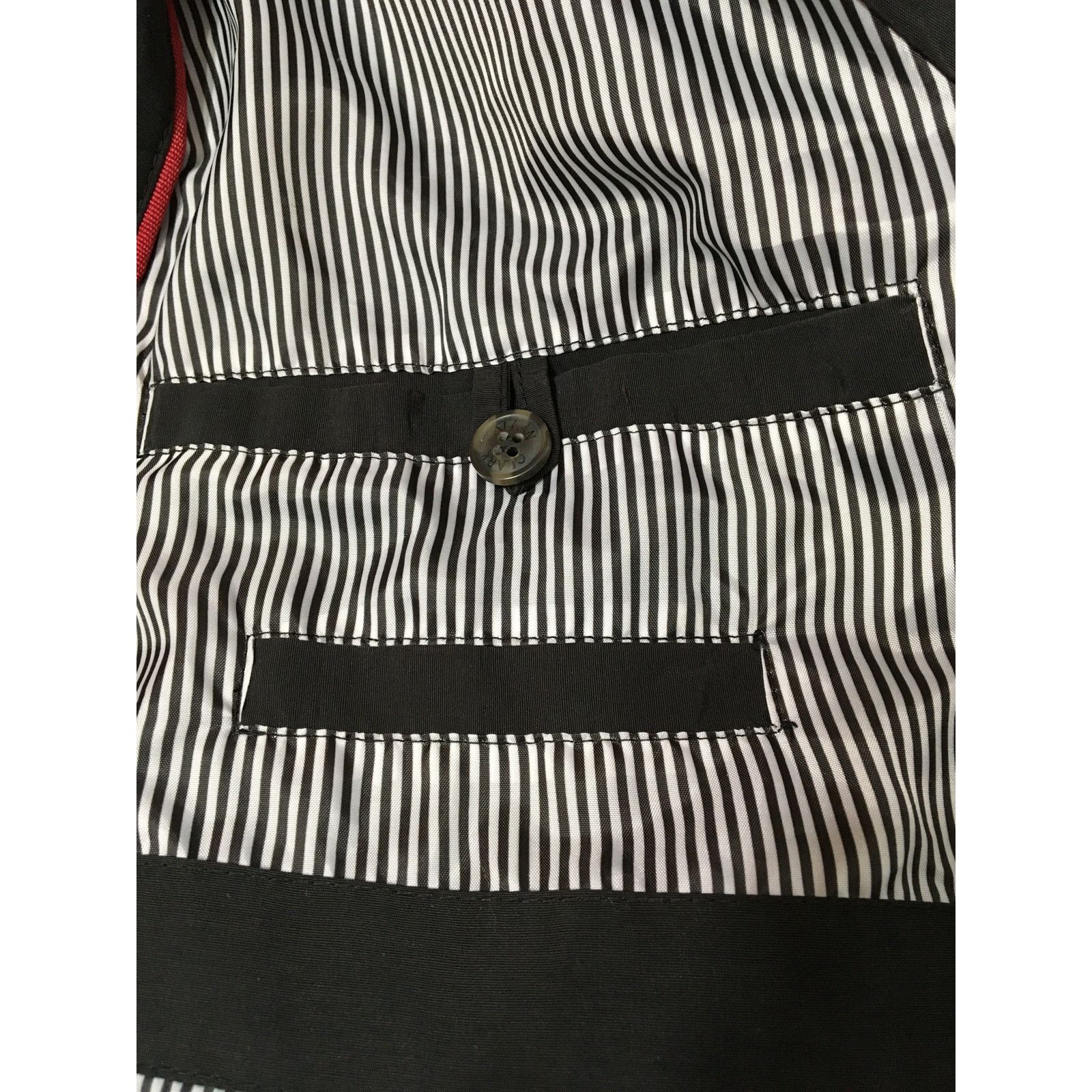 Other Allan Clark 50 Lightweight Hidden Button Up Black Jacket Size US M / EU 48-50 / 2 - 8 Thumbnail