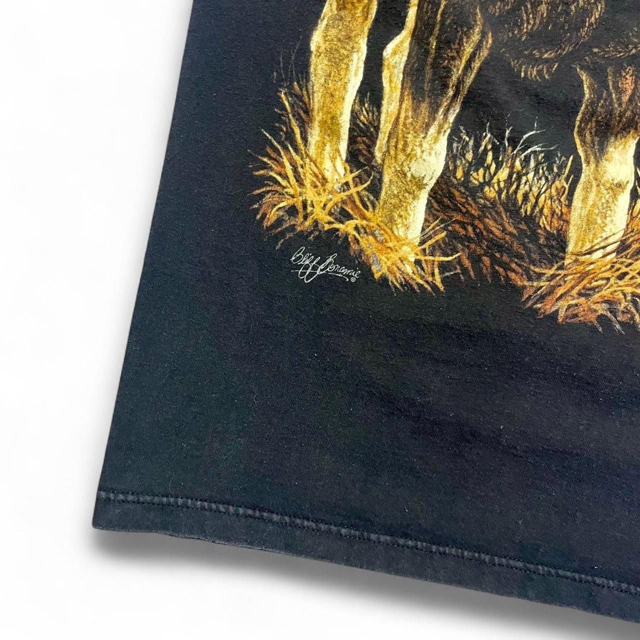 Vintage Vintage 90’s Moose Alaska Nature T-Shirt Size US M / EU 48-50 / 2 - 5 Thumbnail