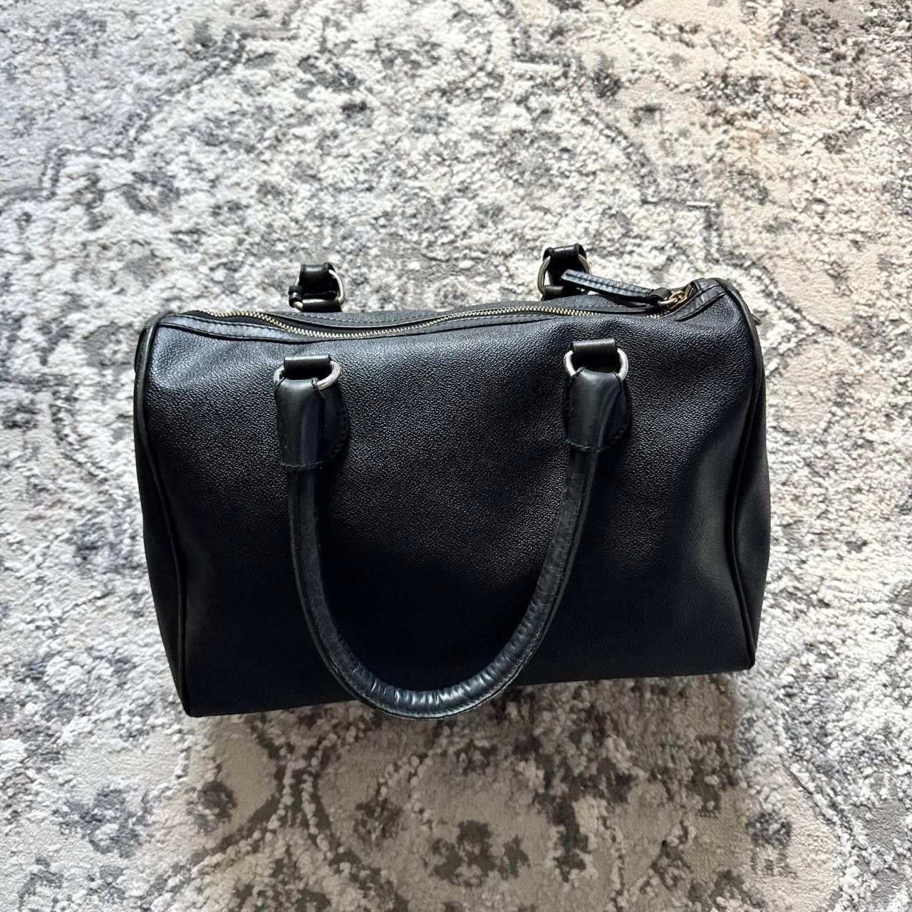 Escada Avant Garde Escada Black Luggage Leather Handle Bag Size ONE SIZE - 4 Thumbnail