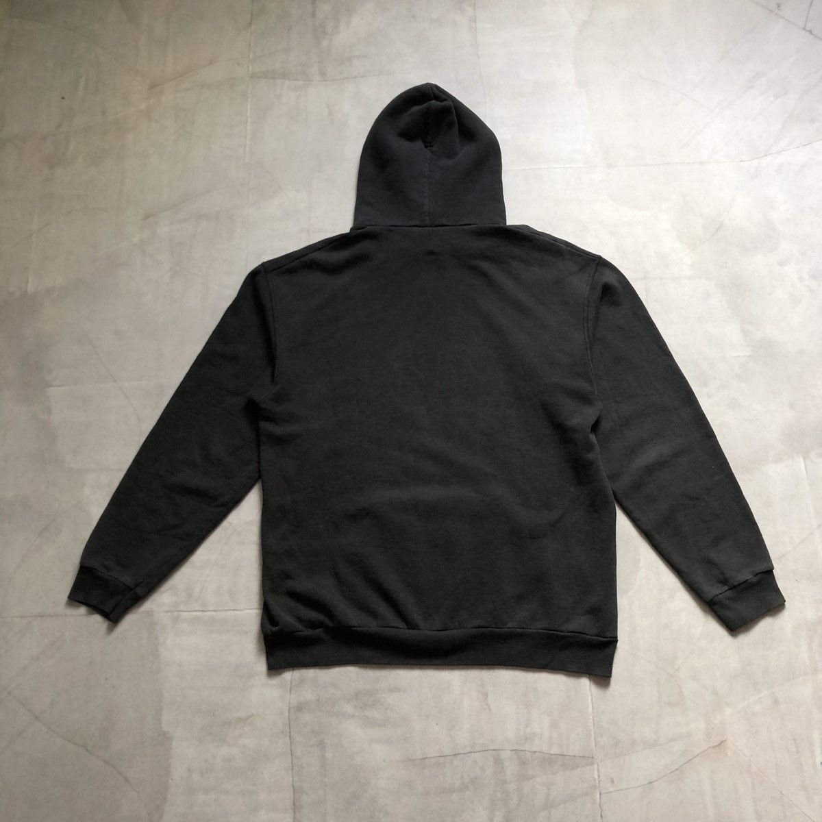 Fruit Of The Loom × Vintage Vintage Hoodie Fruit Of The Loom hoodie BLANK KANYE VIBE Size US XL / EU 56 / 4 - 2 Thumbnail