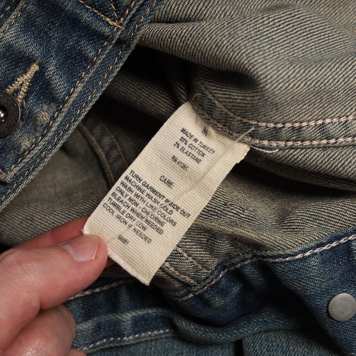 Ralph Lauren Polo Ralph Lauren Big USA Flag Denim Jacket Jeans Company Size M / US 6-8 / IT 42-44 - 10 Thumbnail