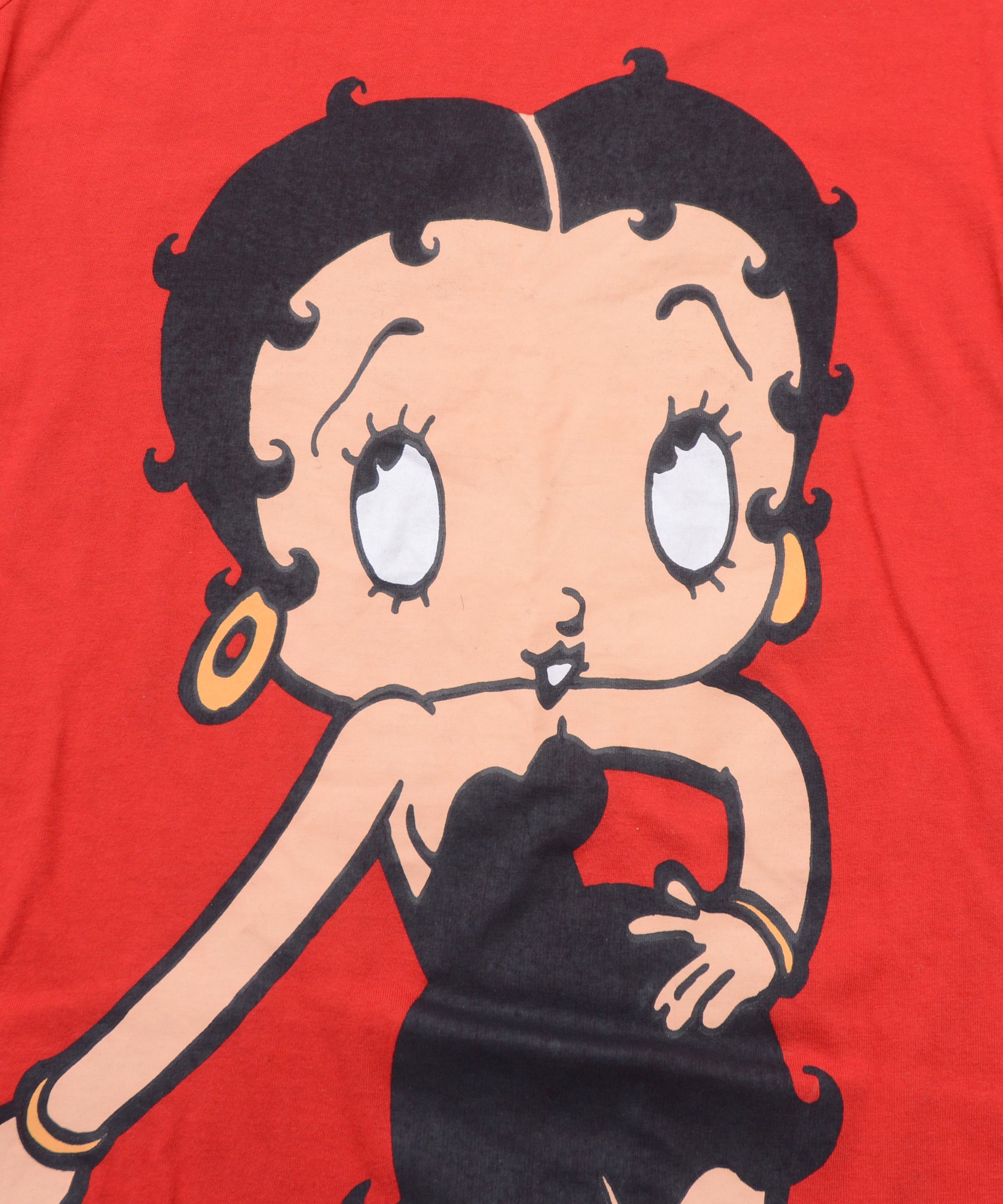 Japanese Brand × Vintage Vintage Betty Boop “Sassy” Tee T-shirt Red Big Print 2010 Size S / US 4 / IT 40 - 5 Thumbnail