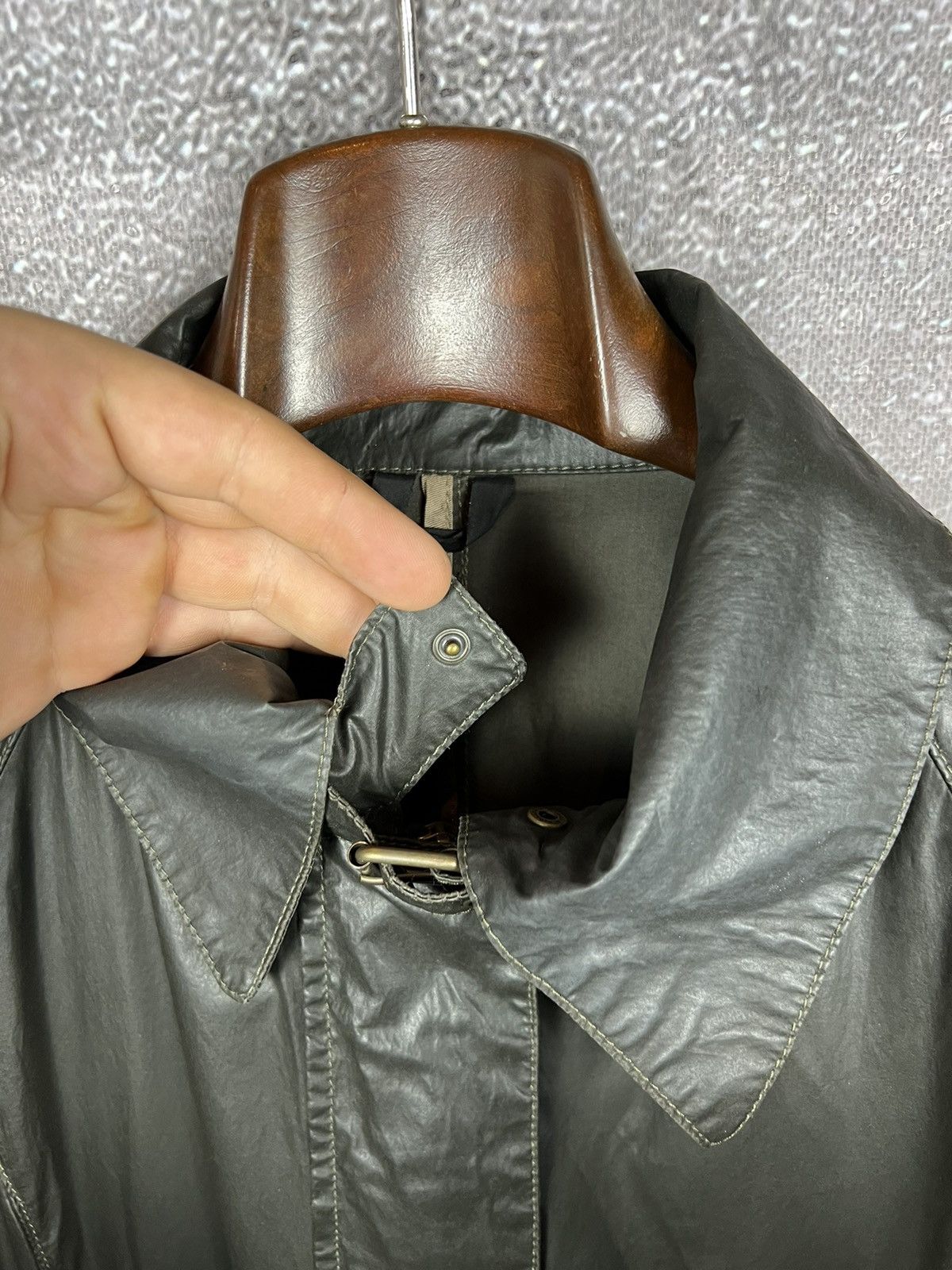 Belstaff Belstaff Black Prince Waxed Coat belted archive vintage Size M / US 6-8 / IT 42-44 - 18 Thumbnail