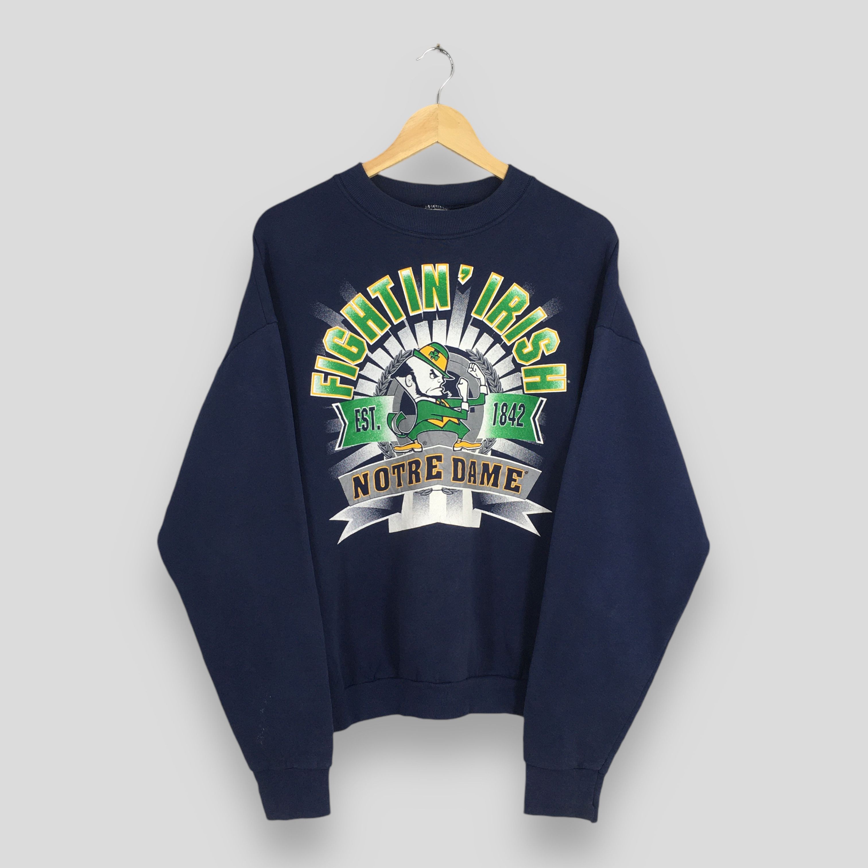 Other Vintage Notre Dame Fighting Irish Sweatshirt Large Size US L / EU 52-54 / 3 - 1 Thumbnail